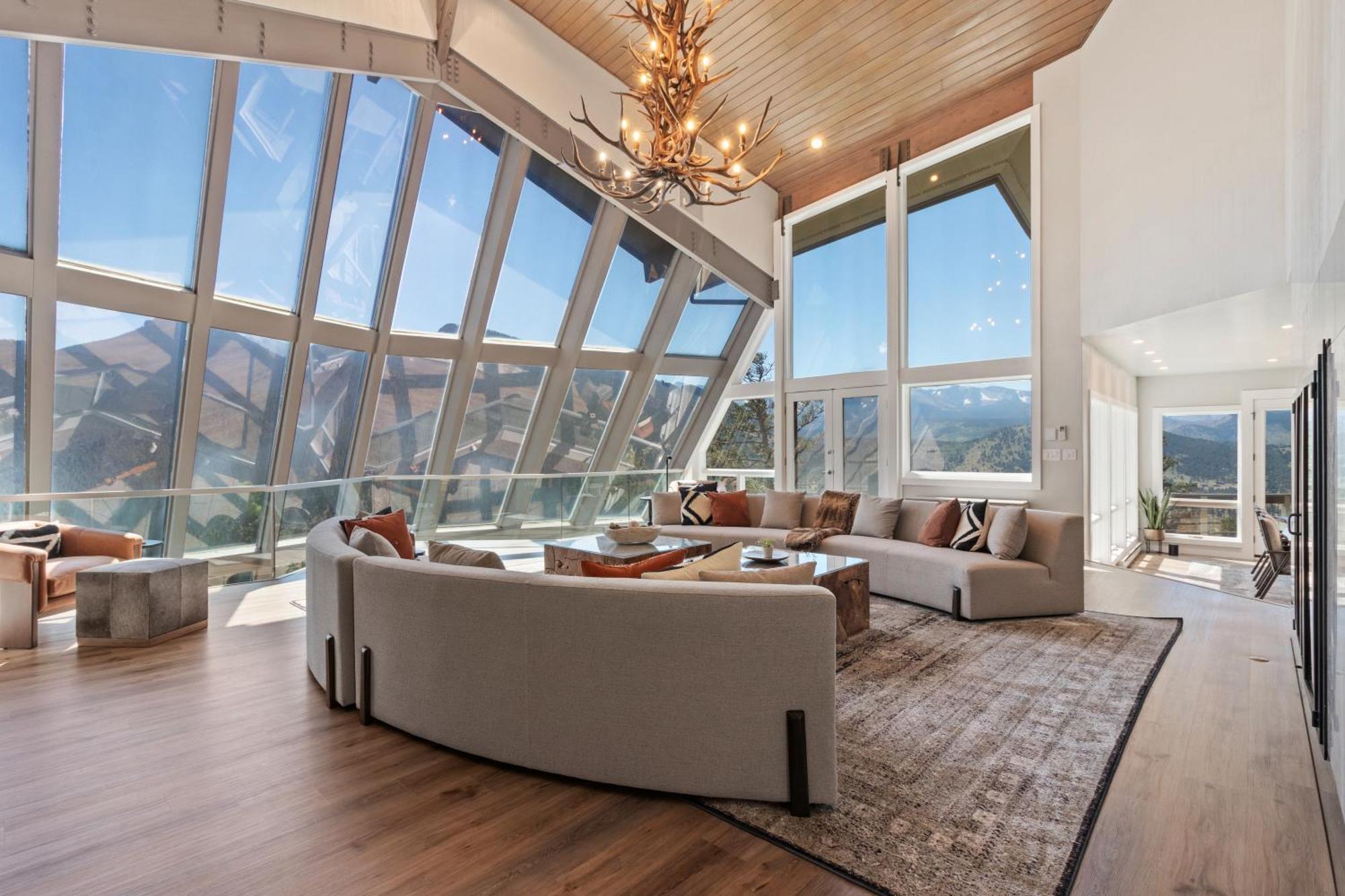 Casa De Cristal-Epic Views-Hottub-Sauna-Sleeps 10-Luxury Linens-Stocked Kitchen استيس بارك المظهر الخارجي الصورة