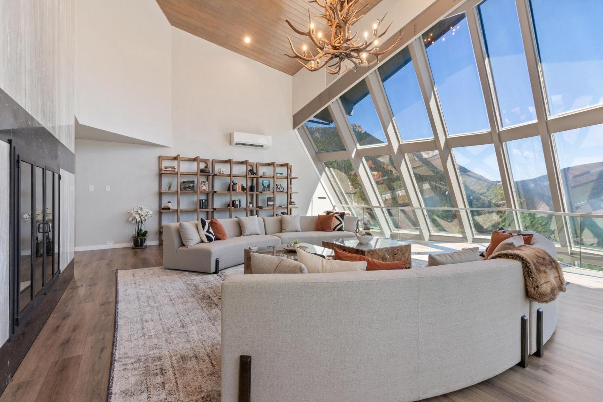 Casa De Cristal-Epic Views-Hottub-Sauna-Sleeps 10-Luxury Linens-Stocked Kitchen استيس بارك المظهر الخارجي الصورة