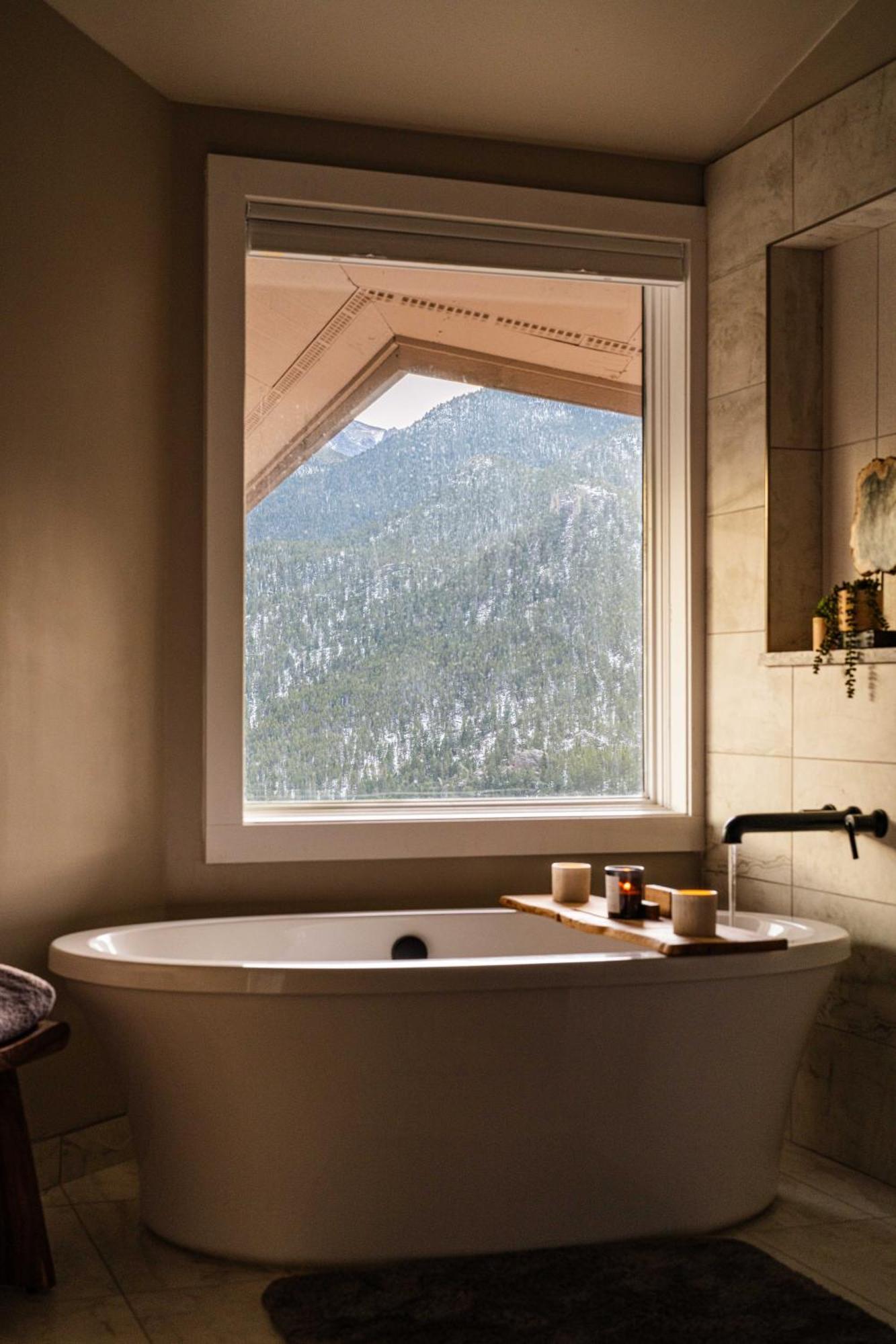 Casa De Cristal-Epic Views-Hottub-Sauna-Sleeps 10-Luxury Linens-Stocked Kitchen استيس بارك المظهر الخارجي الصورة